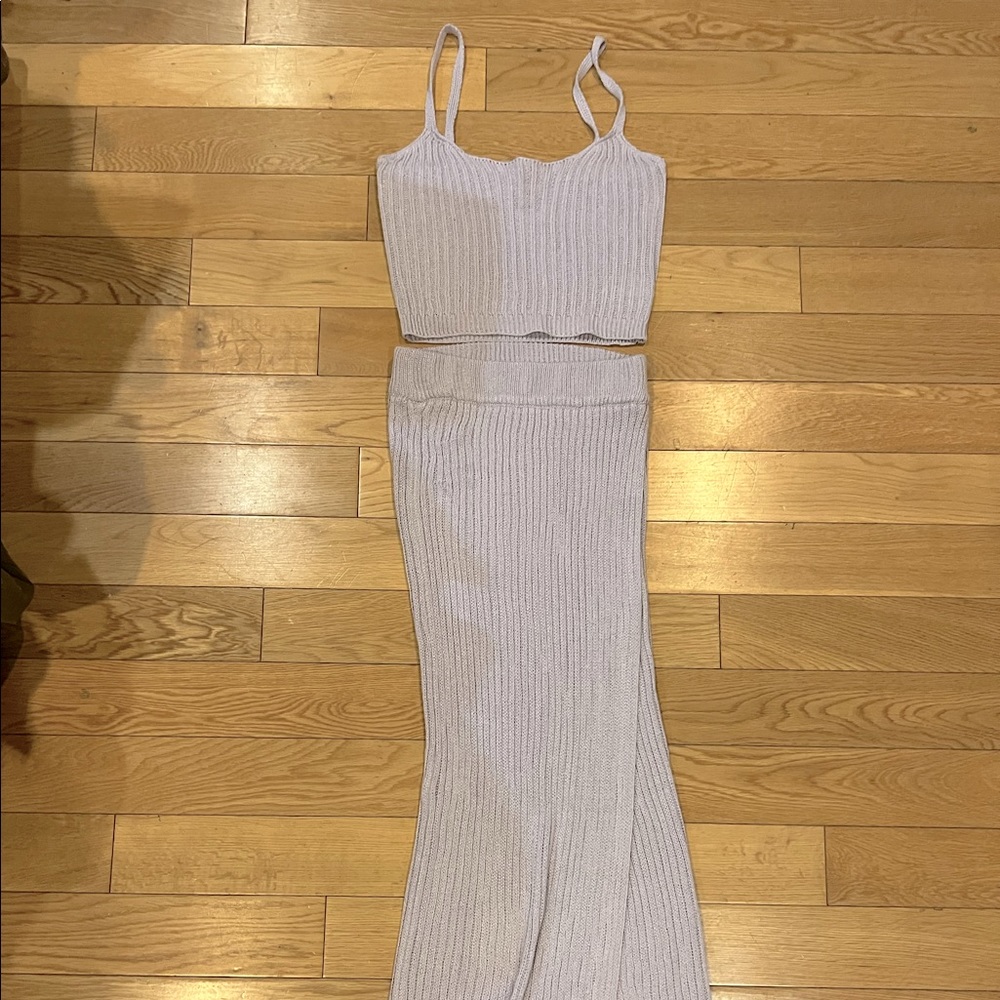 Fashion Nova summer 2 piece set lavender